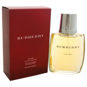 Burberry Classic Eau De Toilette, Cologne for Men, 3.3 Oz