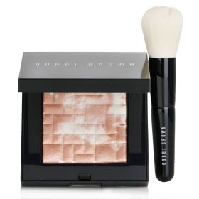 Highlighting Powder Set (1x Highlighting Powder + 1x Mini Face Brush) - #Pink Glow