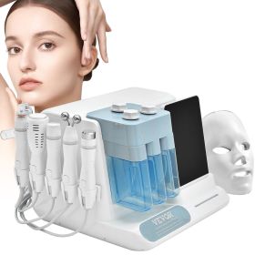 VEVOR 8 in 1 Hydrogen Oxygen Facial Machine, Professional Hydrafacial Machine for Spa