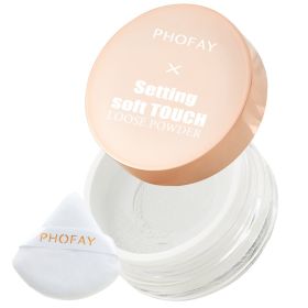 PHOFAY Setting Soft Touch Loose Powder (Option: 1PCS-01)