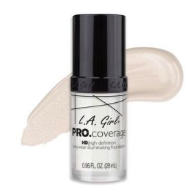 L.A. Girl Pro Coverage Illuminating Foundation (Color: White)