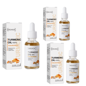 EELHOE Turmeric Dark Spot Correcting Serum Face Care Spot Moisturizing Nourishing Repairing Complexion Serum (Specification: 3pcs)