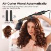 7-in-1 Air Styler Set 110000 RPM Hair Dryer Brush Hot Air Brush Hair Styler High-Speed Motor Blow Dryer Warm Air Brush Set with 7 Attachments, Drying